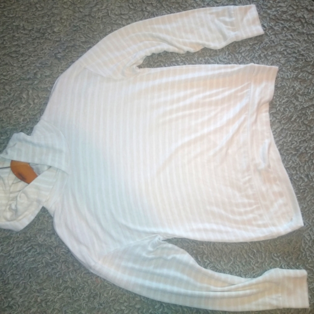 Women's knit hoodie